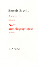 Journaux 1920-1922 - Notes autobiographiques 1920-1954